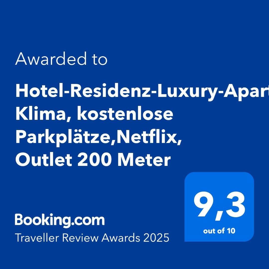 Hotel Residenz Luxury Apartments Metzingen  Buitenkant foto